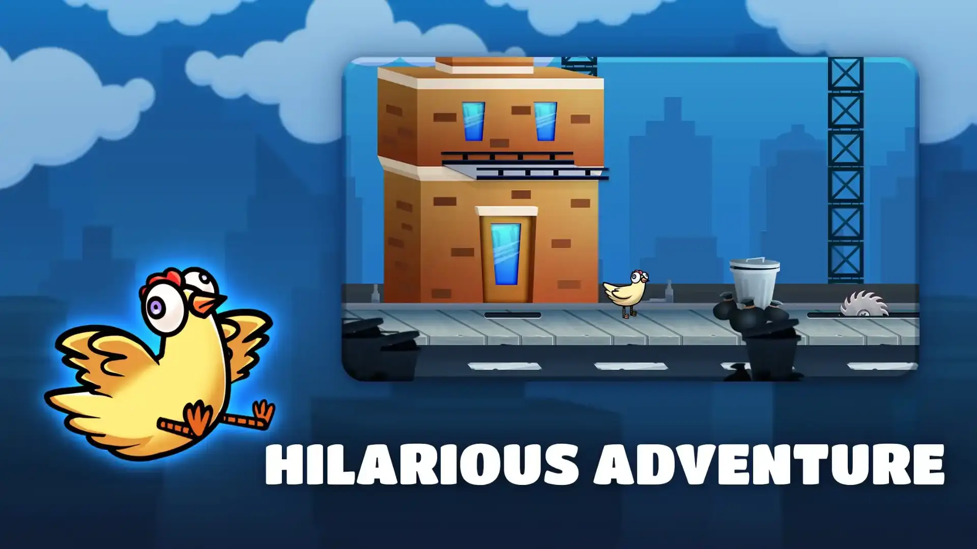 Hilarious adventure with chicken escaping